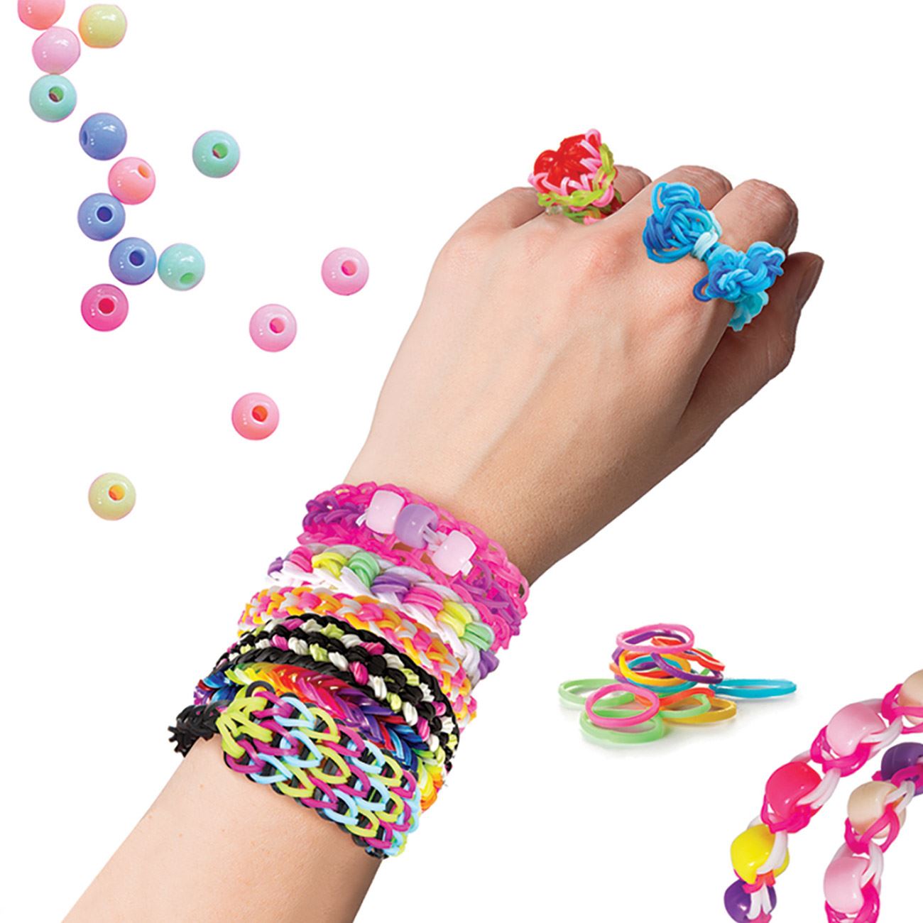 Set Plexi Flexi Love Husa Mare cu 4500 de Elastice & 100 de Accesorii - AS - poza 4