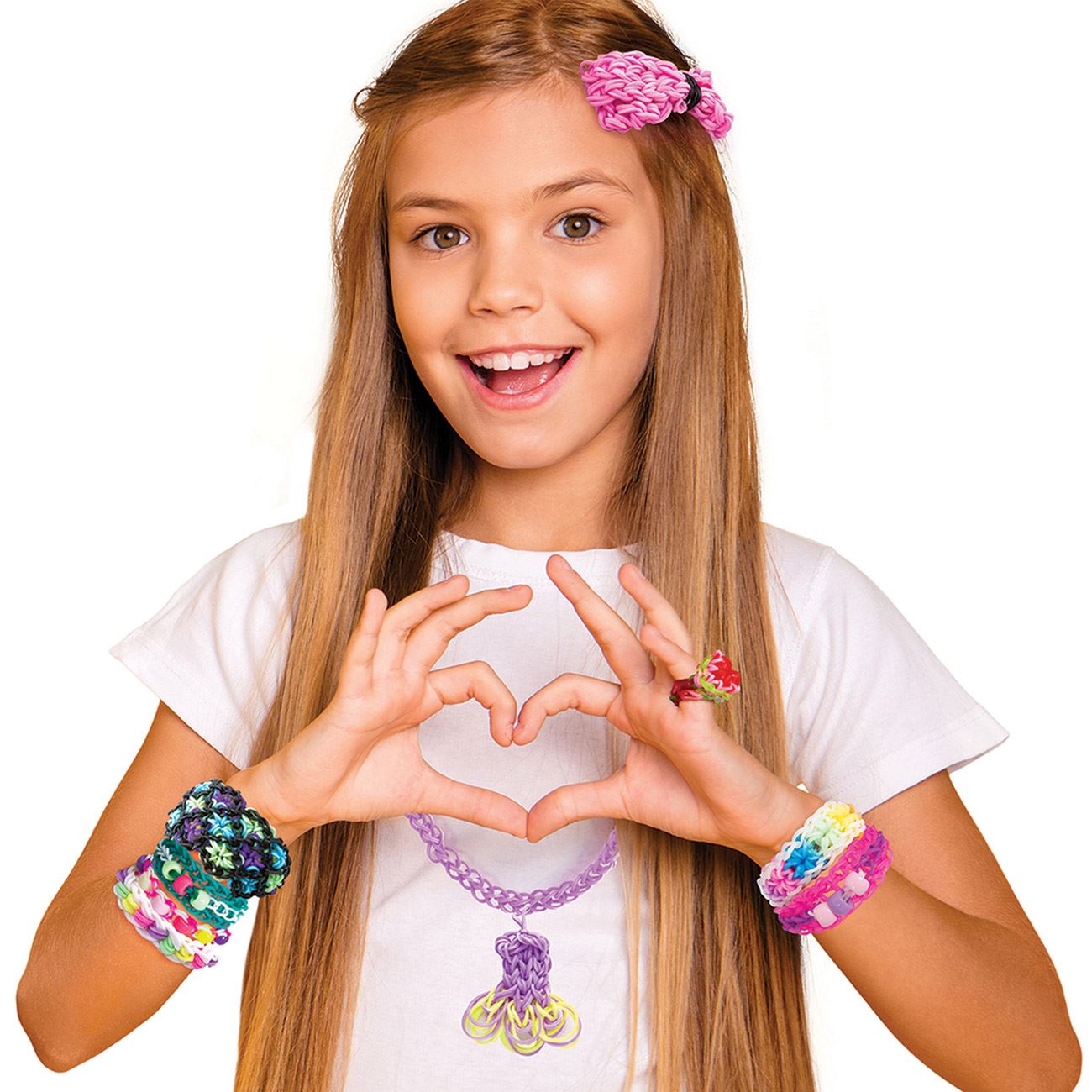 Set Plexi Flexi Love Husa Mare cu 4500 de Elastice & 100 de Accesorii - AS - poza 6