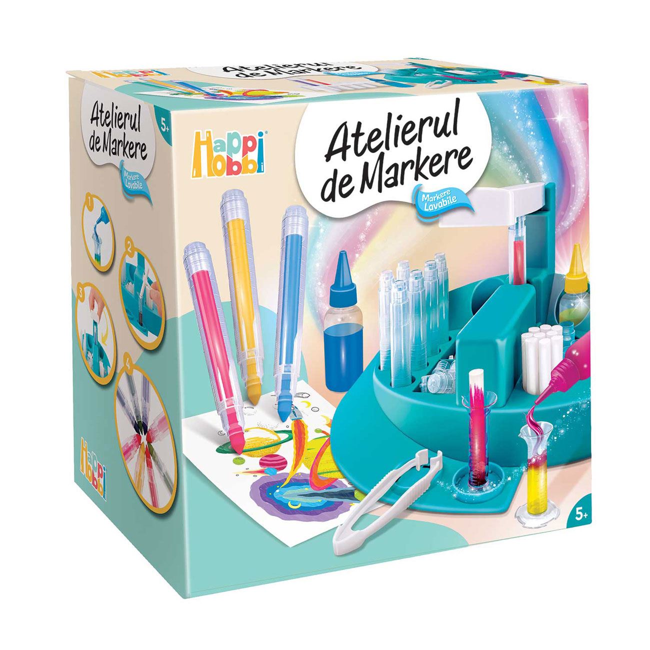 HappiHobbi Atelier de Markere pentru Copii - AS