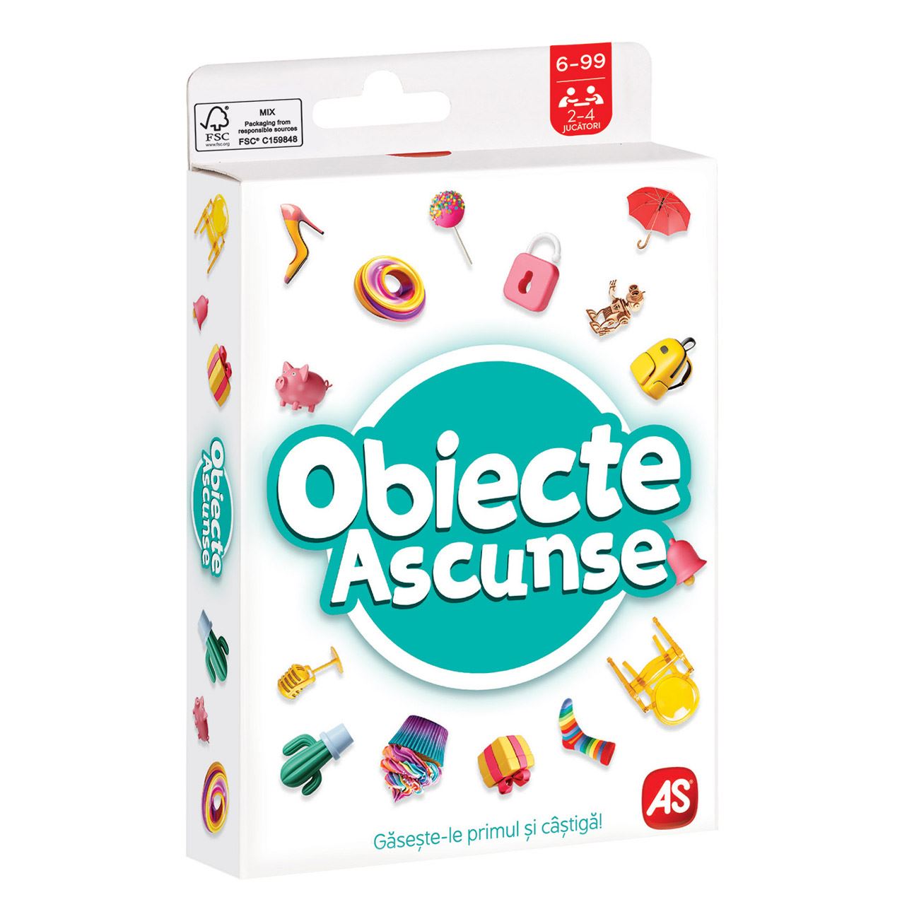 Joc de Societate cu Carti ”Obiecte Ascunse” - AS
