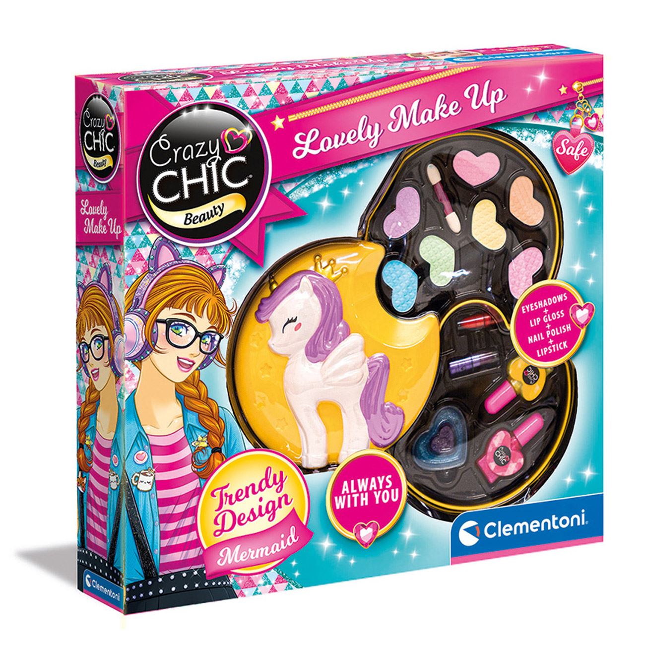 Crazy Chic Set Trusa de Machiaj - Unicorn pentru Copii - AS