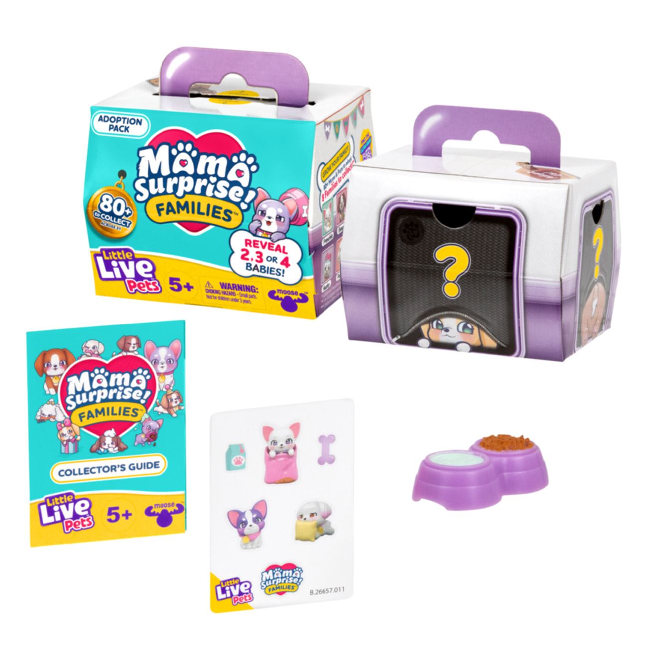 Little Live Pets Mama Surprise Families Catelusi - Giochi Preziosi