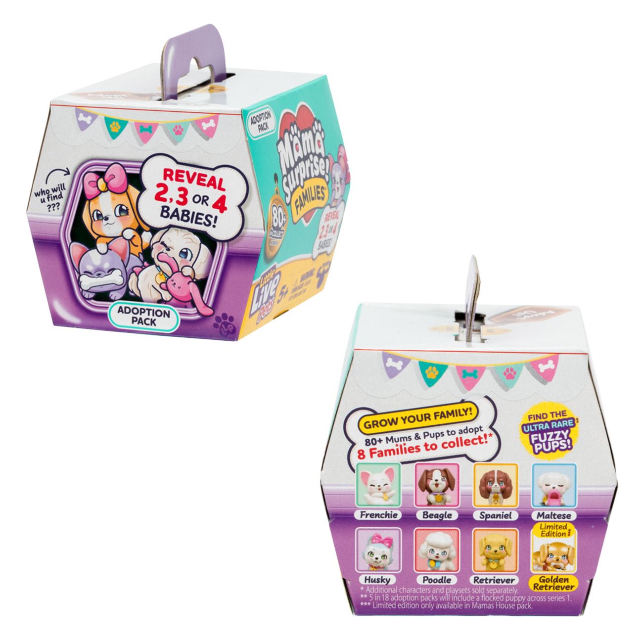 Little Live Pets Mama Surprise Families Catelusi - Giochi Preziosi - poza 4