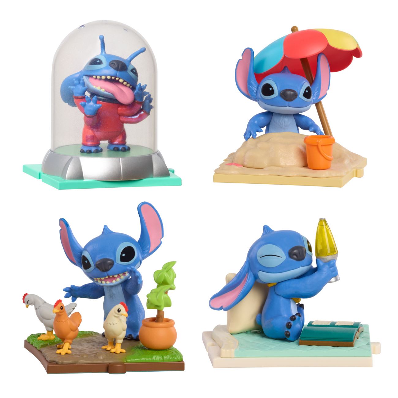 Figurine Stitch Mini Scene din Film - Giochi Preziosi - poza 2