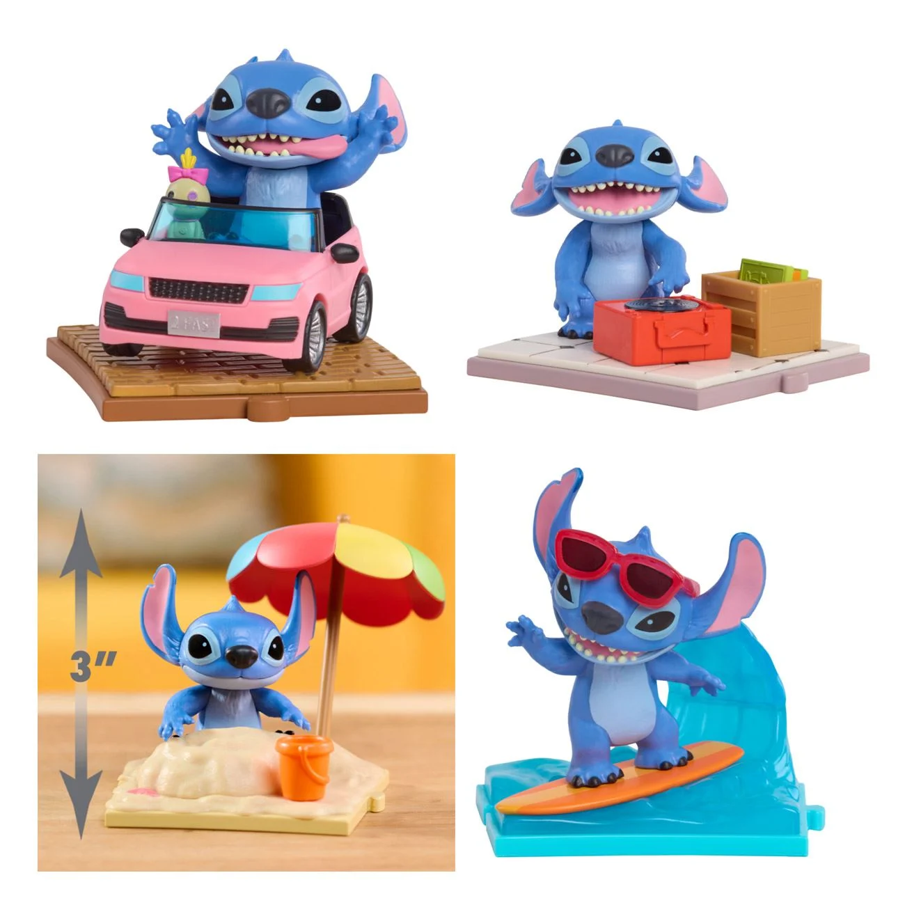 Figurine Stitch Mini Scene din Film - Giochi Preziosi - poza 3