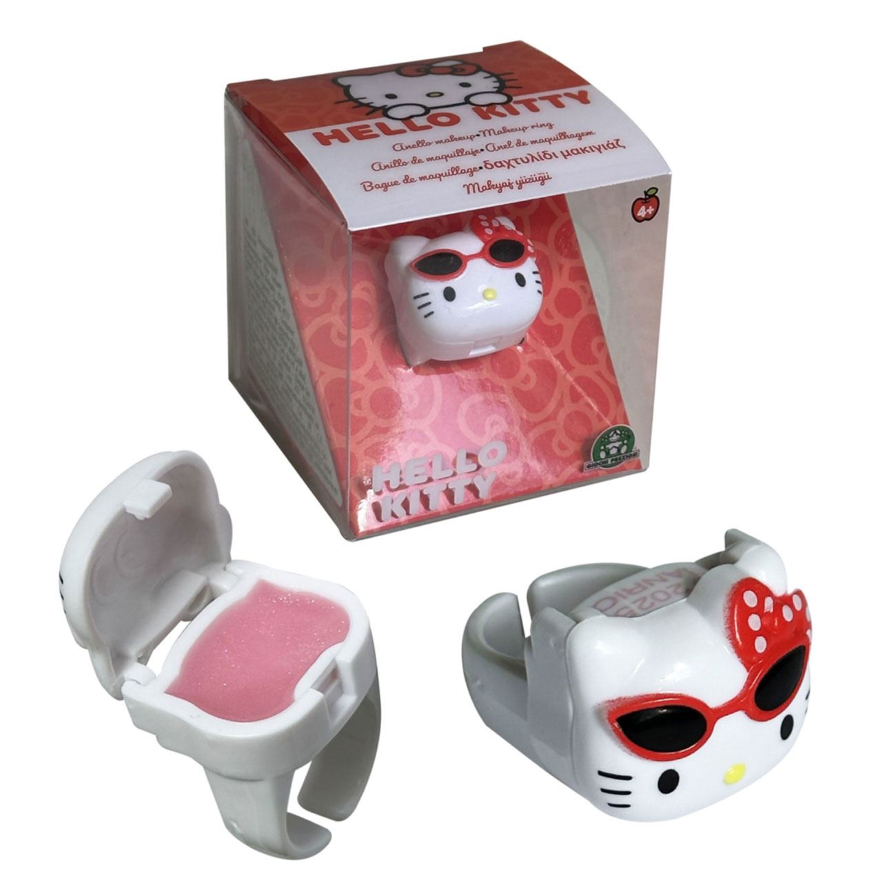 Inel cu Luciu de Buze Hello Kitty - Giochi Preziosi - poza 2
