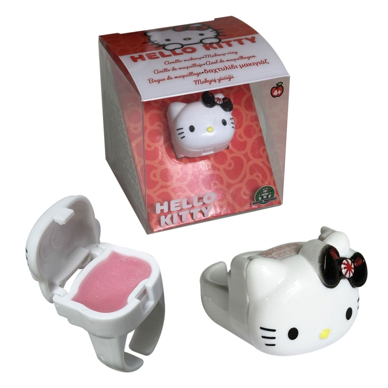 Inel cu Luciu de Buze Hello Kitty - Giochi Preziosi - poza 3