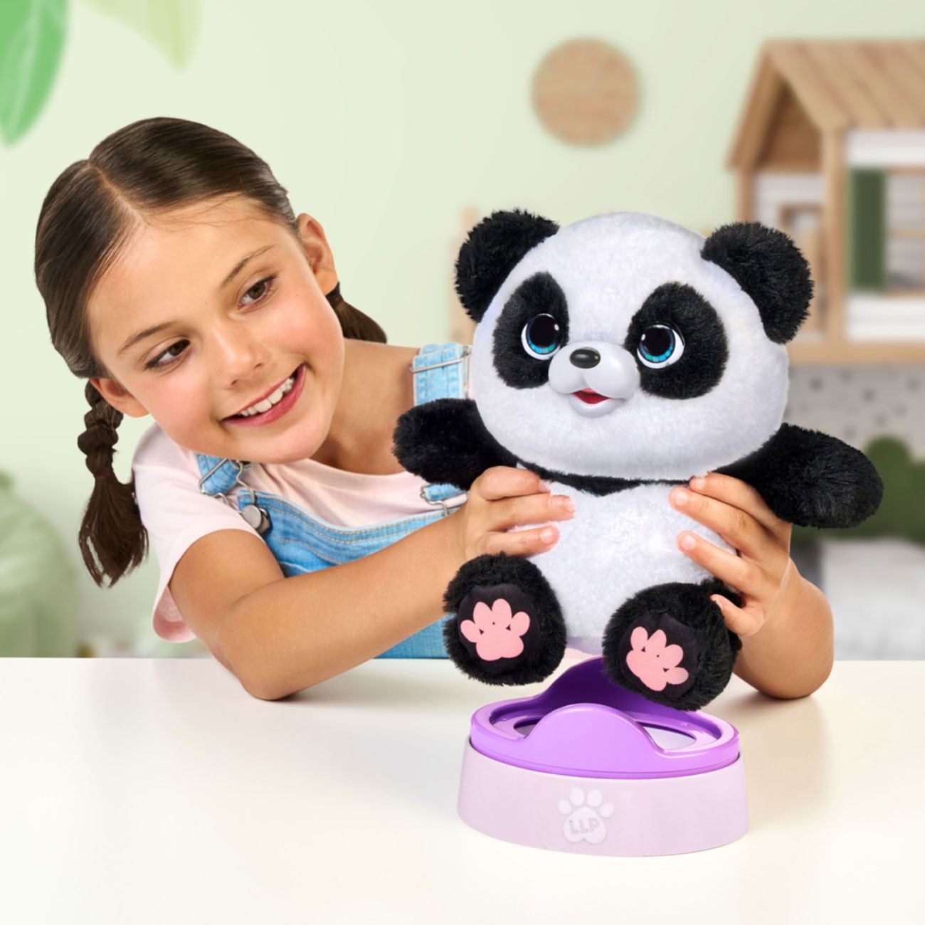 Little Live Pets My Baby Chu Chu Panda Electronic de Plus - Giochi Preziosi - poza 3
