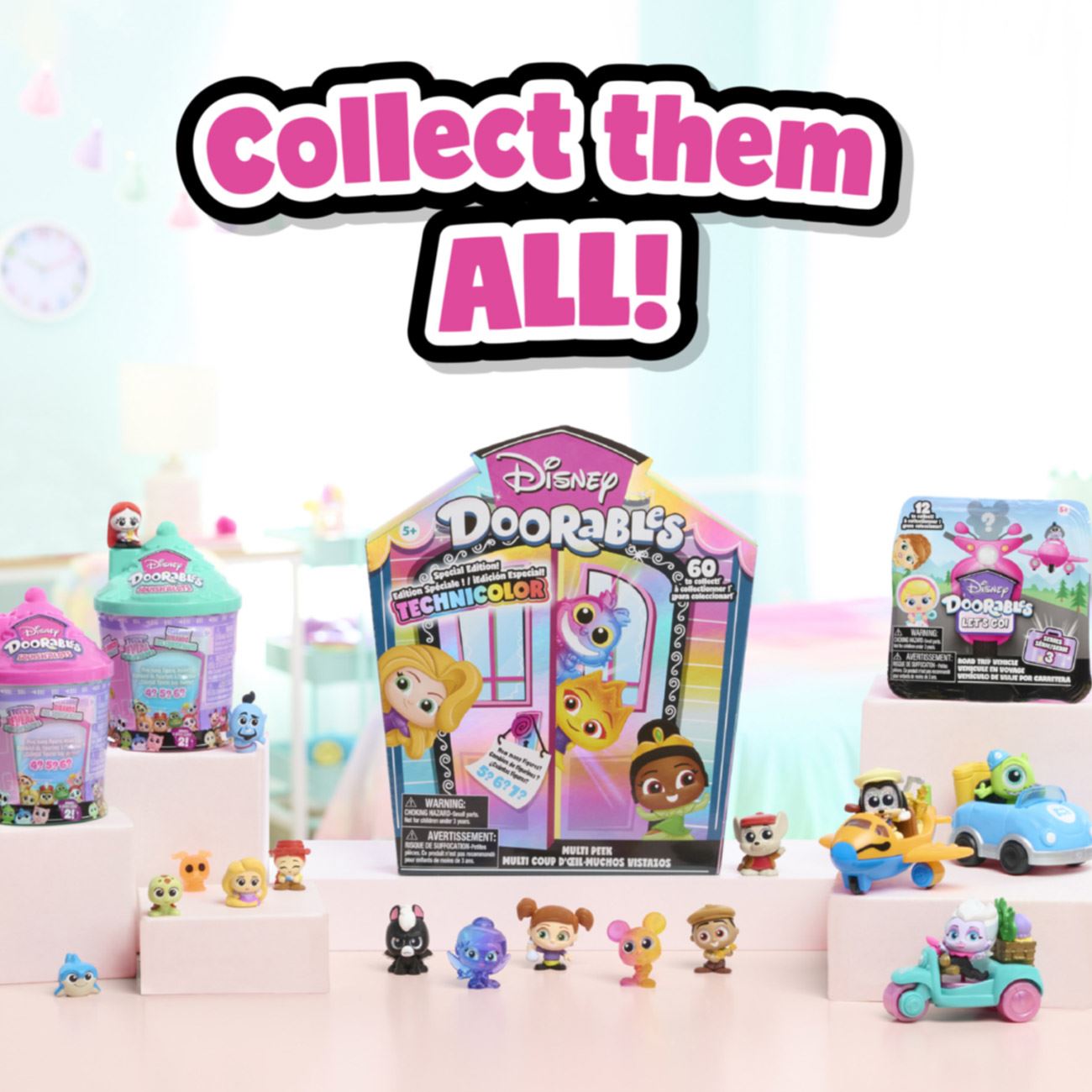 Doorables Mini Peek Technicolor (Blind Box) - Giochi Preziosi - poza 2