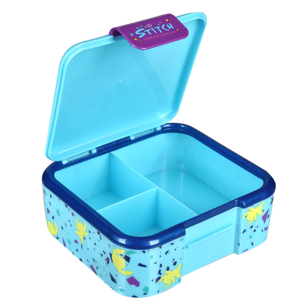 Caserola cu 3 Compartimente Bleu & Model Stitch - 1280ml - poza 2