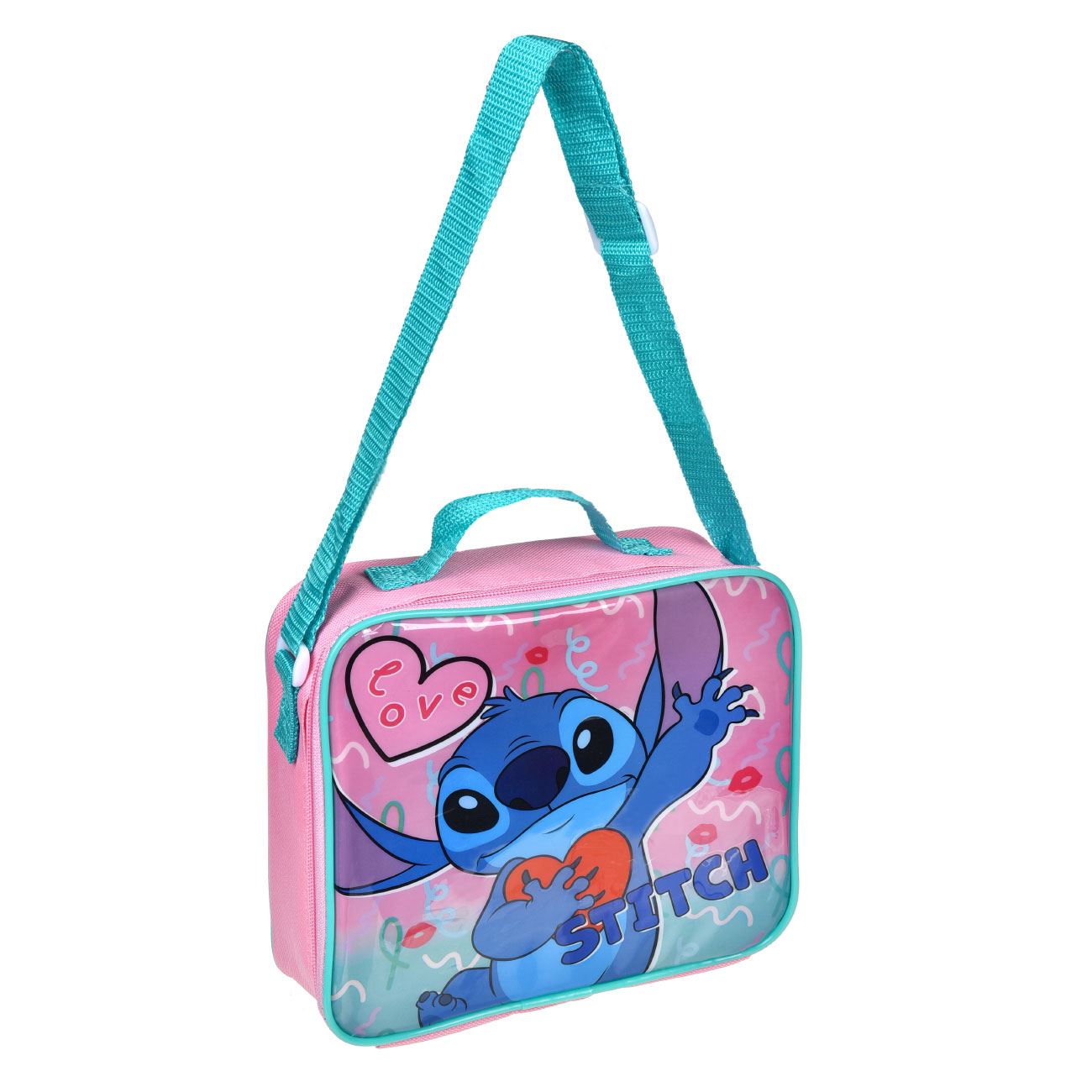 Set Masa cu Geanta Izoterma Caserola & Sticla Apa cu Model Stitch - poza 2