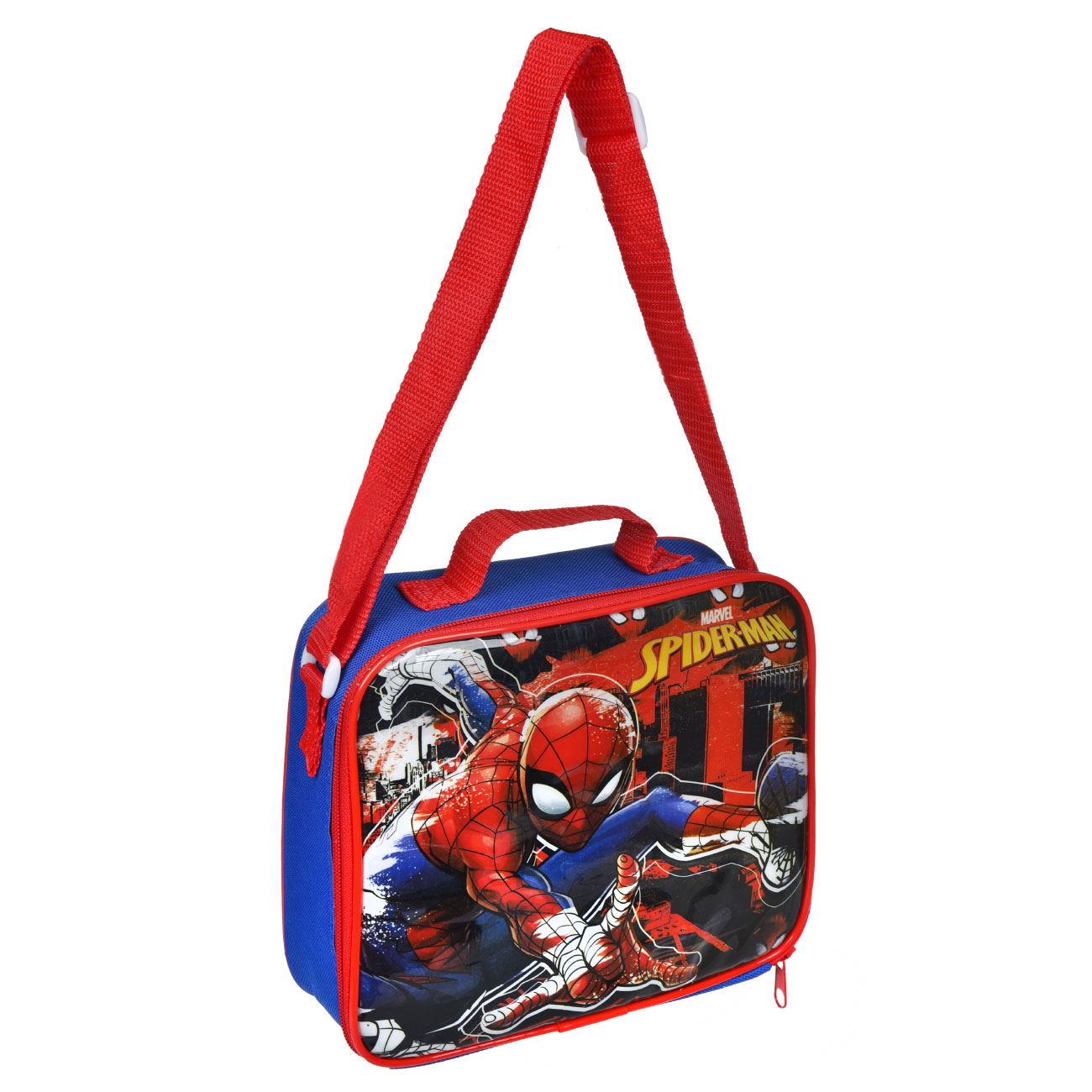 Set Masa cu Geanta Izoterma Caserola & Sticla Apa cu Model Spiderman - poza 2