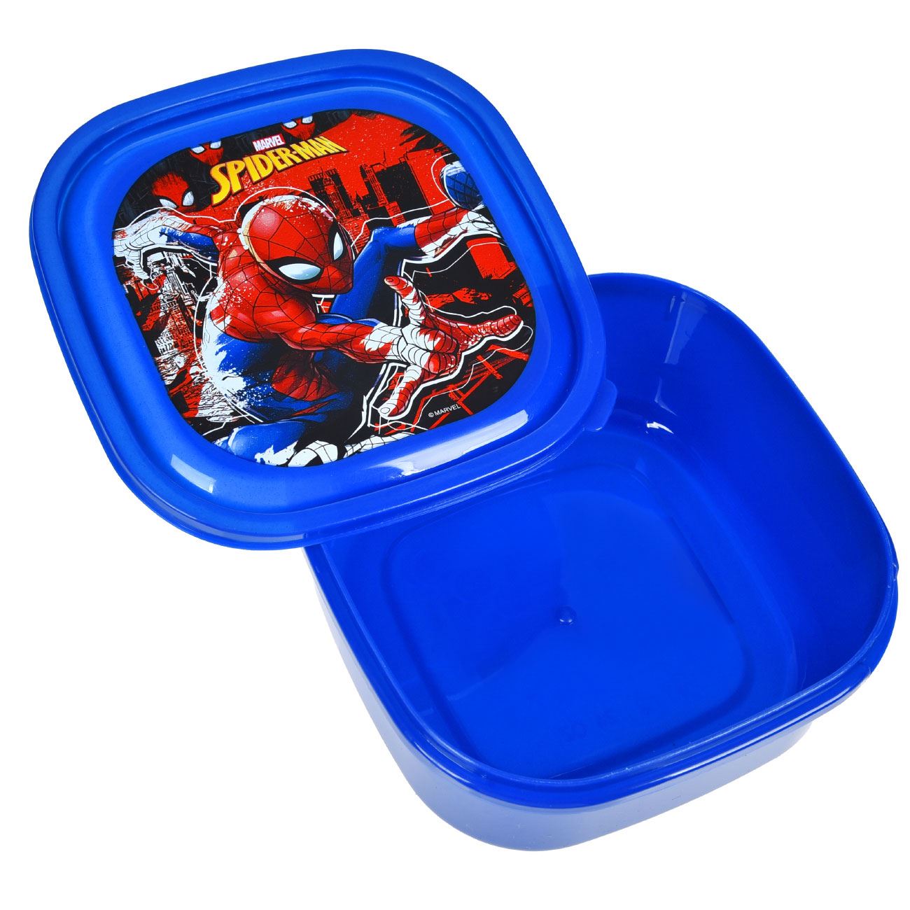 Set Masa cu Geanta Izoterma Caserola & Sticla Apa cu Model Spiderman - poza 3