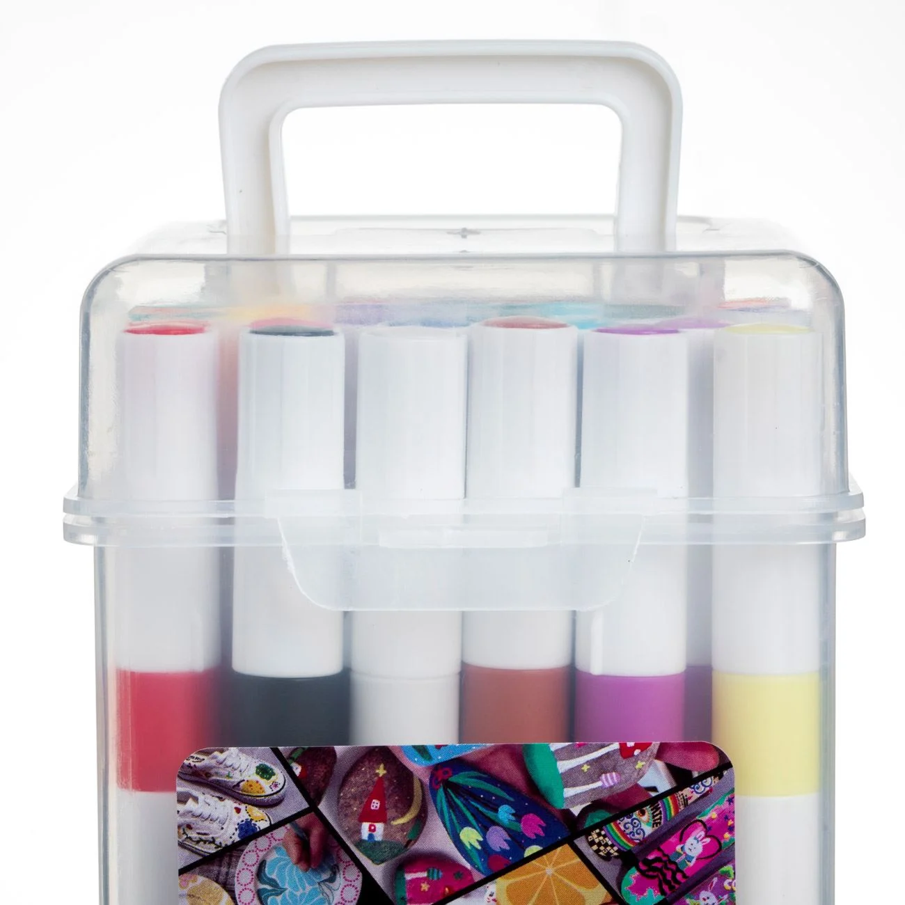 Set Markere Acrilice in Cutie 36 Culori - poza 3