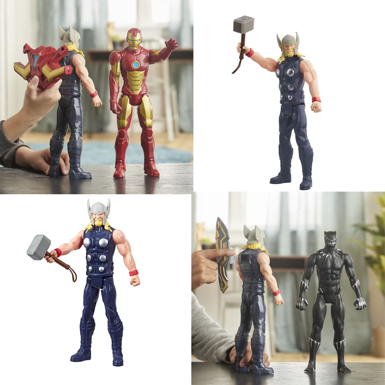 Figurina Thor Titan - Hasbro - poza 2