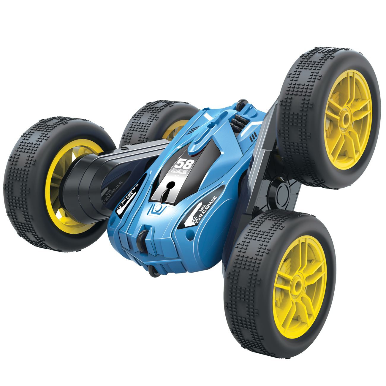 Masina Stunt cu 4 Roti pentru Acrobatii Telecomanda & Lumina 2.4Ghz - poza 2