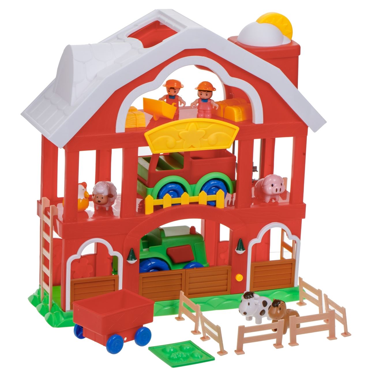 Set Prescolar Ferma cu Hambar Efecte Sonore & Lumini