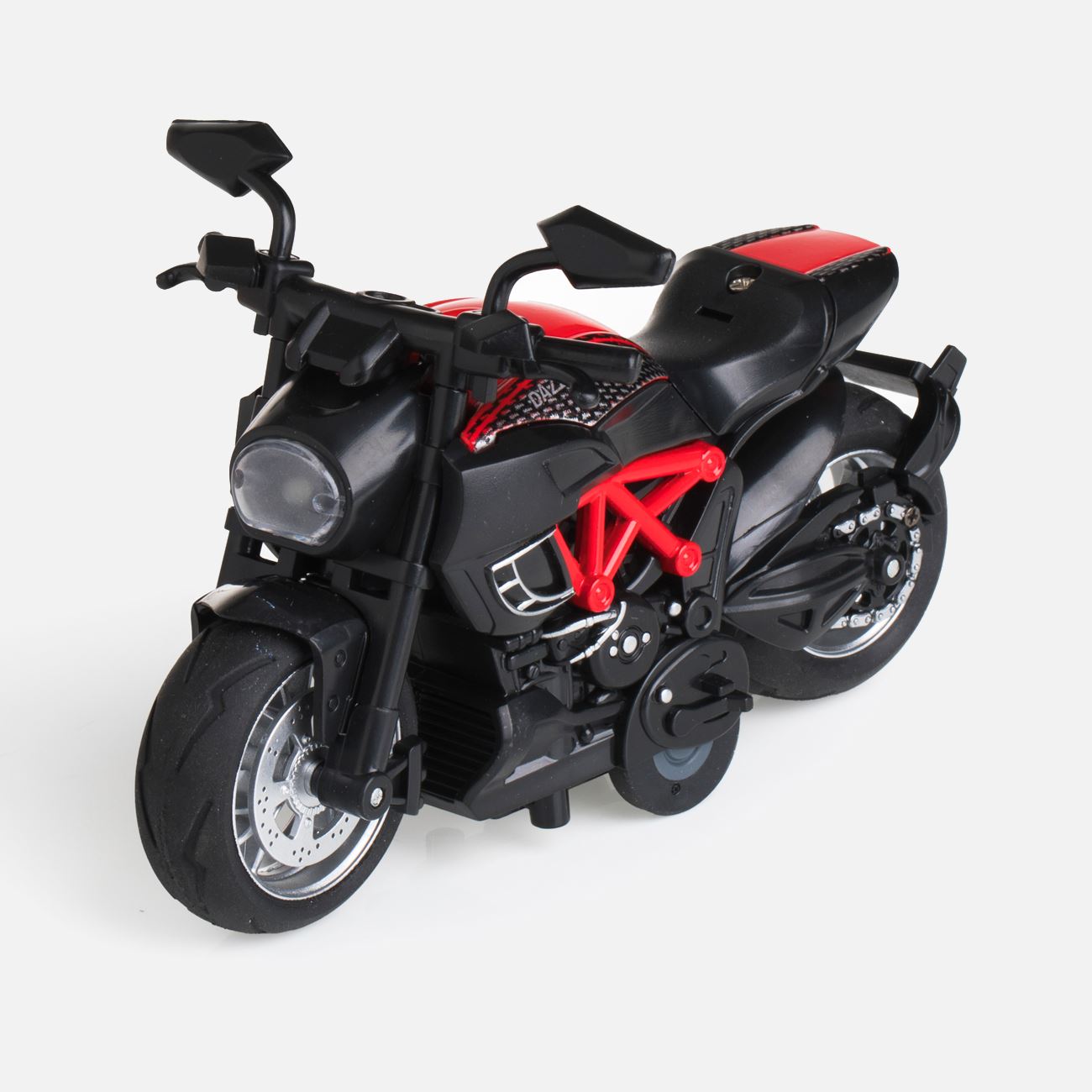 Jucarie Motocicleta Rosie cu Lumina