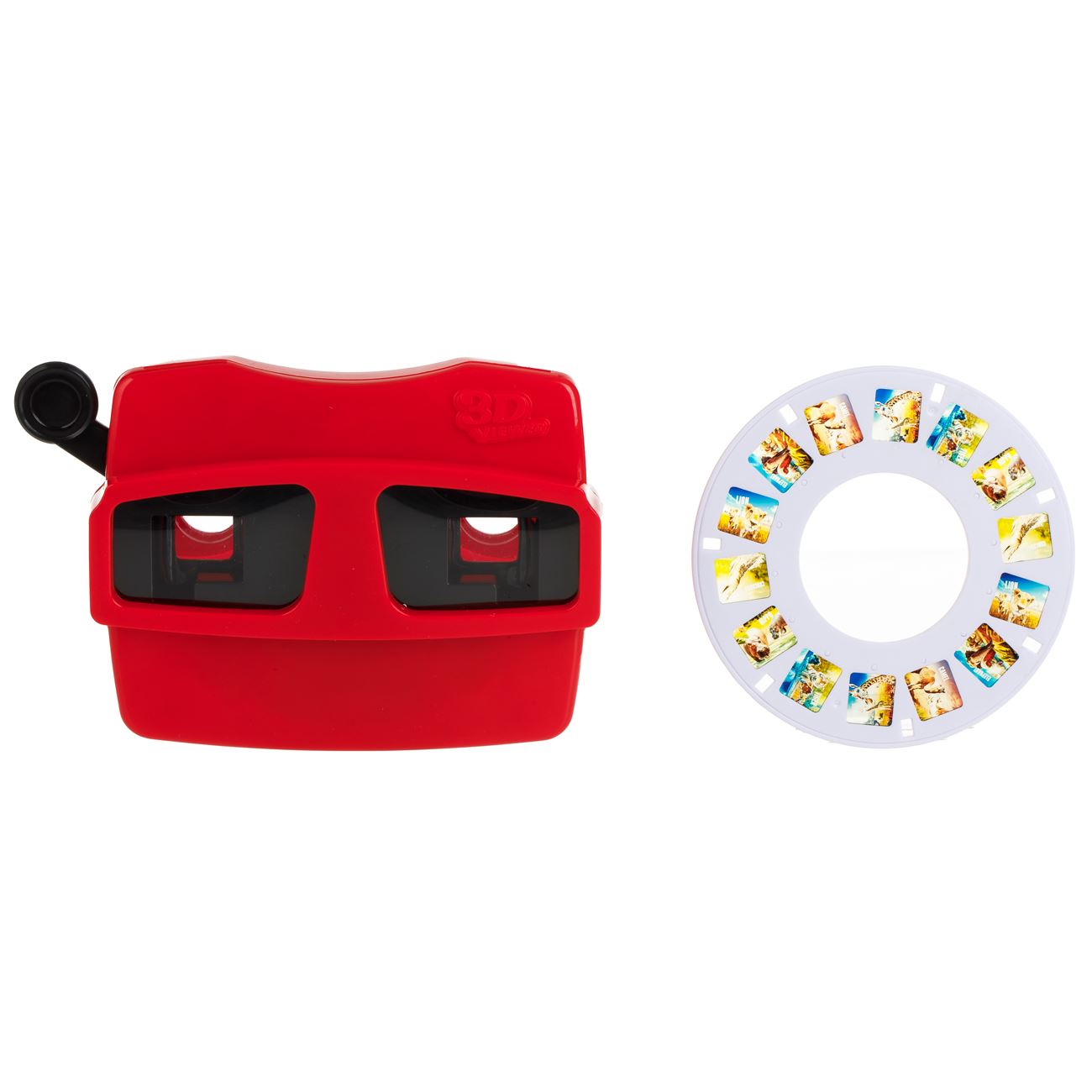 Dispozitiv 3D Viewer cu 1 Disc cu Animale din Jungla - poza 4