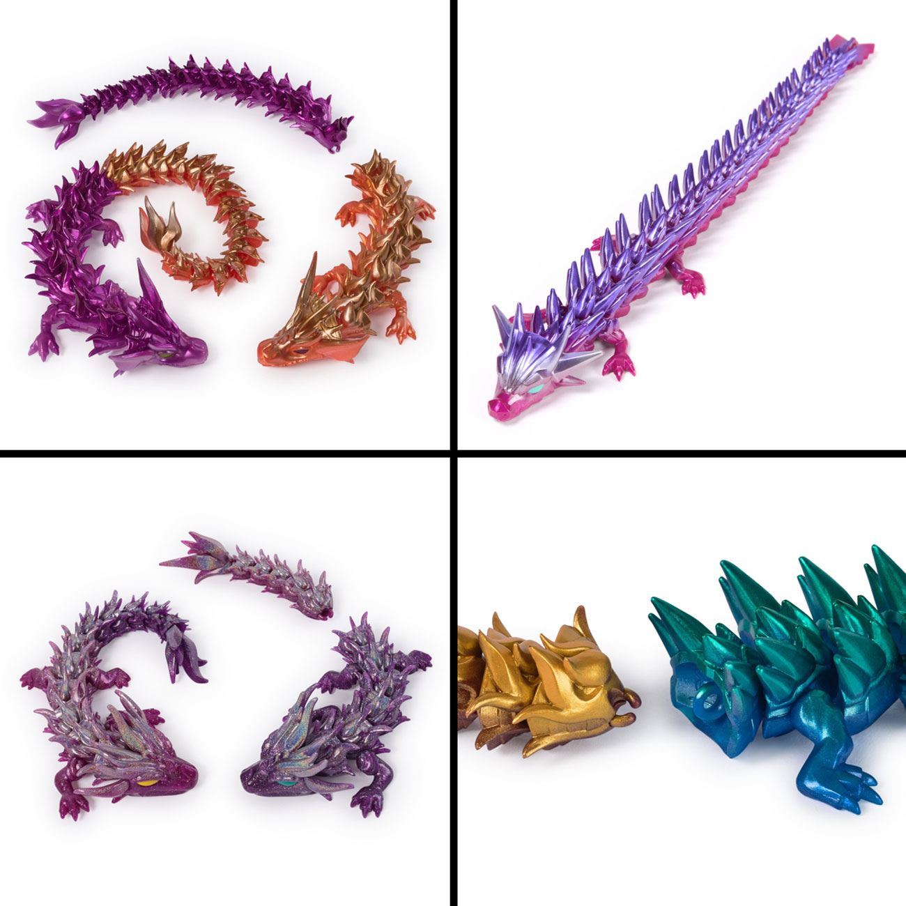 Dragonsn& Viking Crystal Dragons (Blind Box) - Spin Master - poza 2