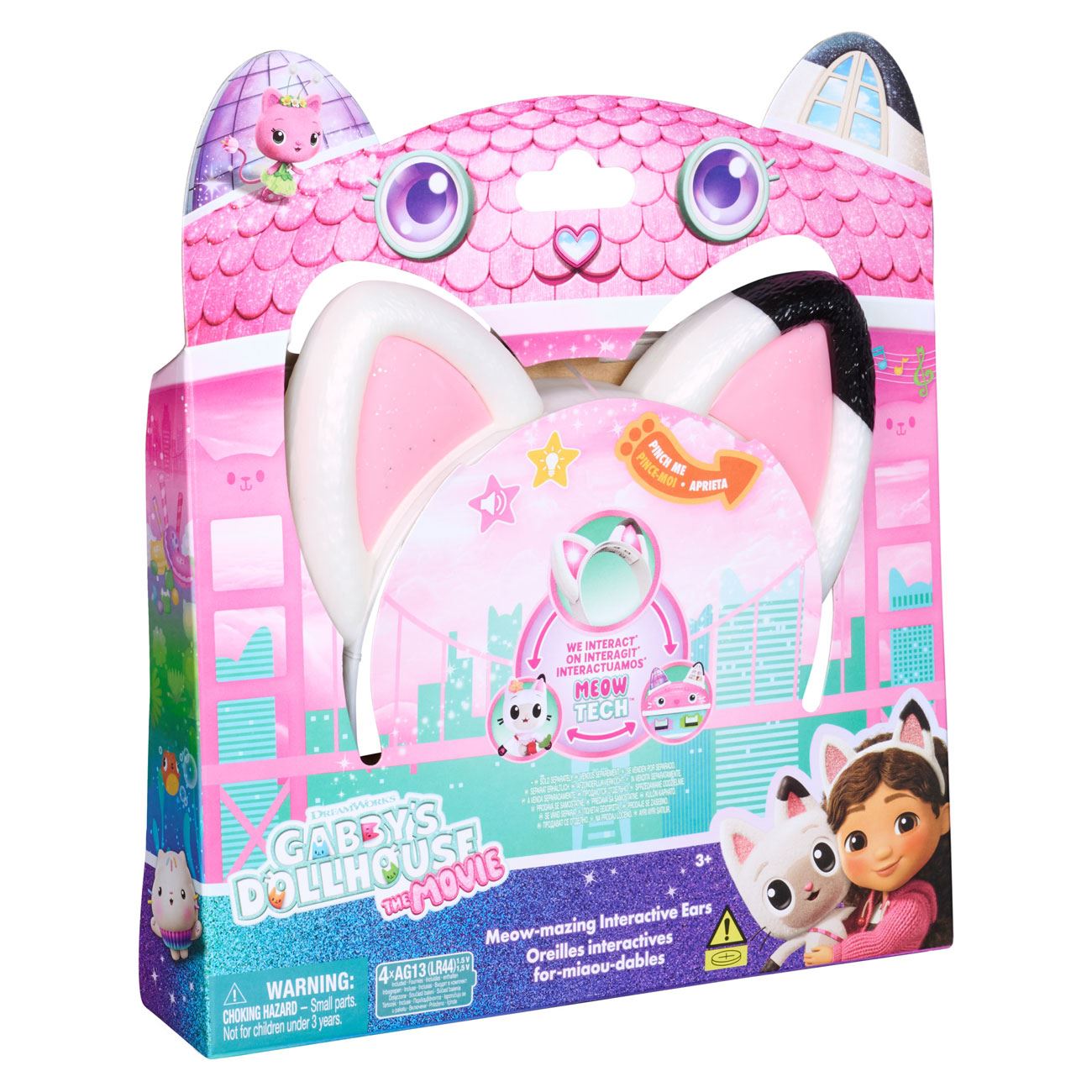 Gabby Dollhouse Bentita Par cu Urechiuse Interactive - Spin Master - poza 3