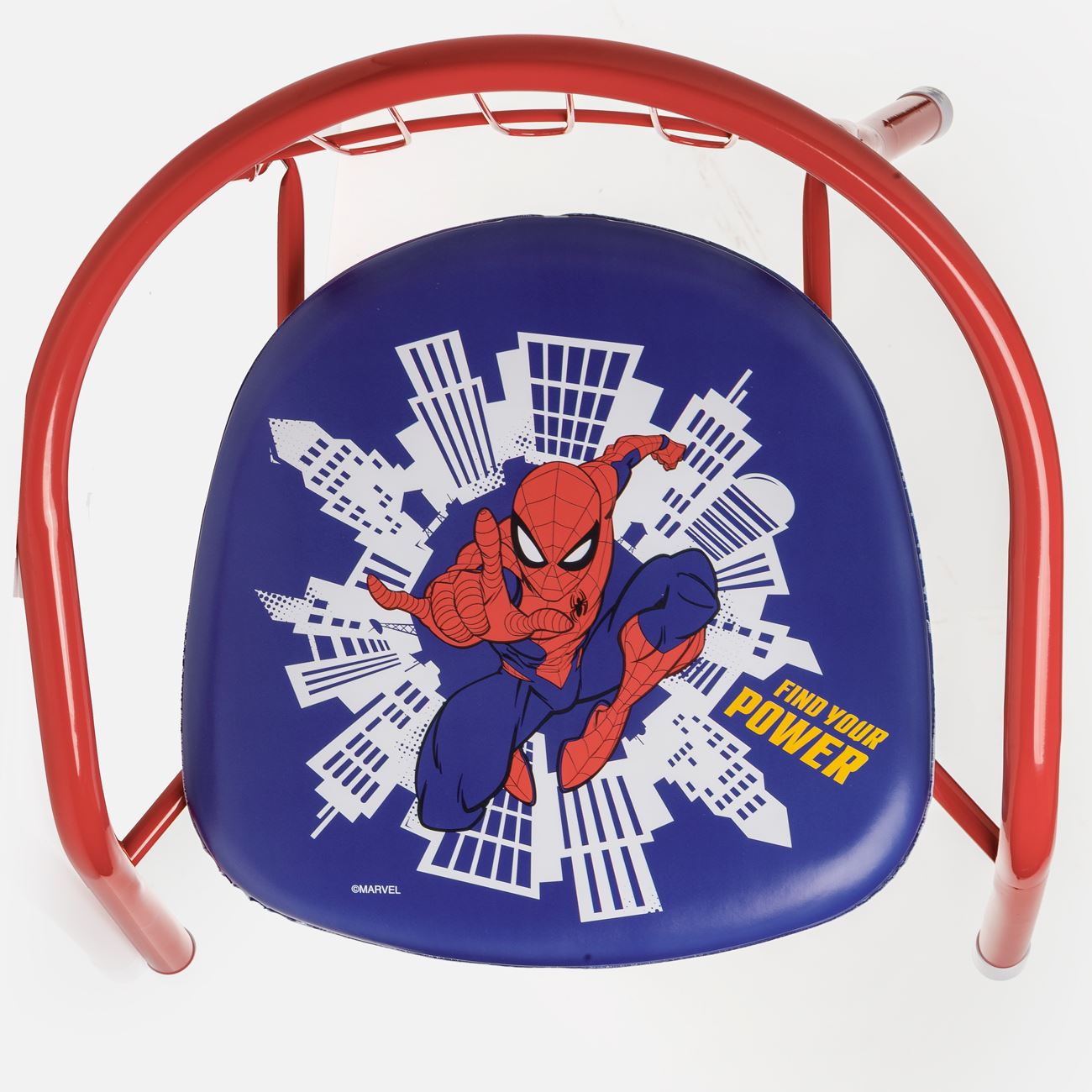 Scaun Metalic pentru Copii Spiderman 36x35x36cm - poza 2