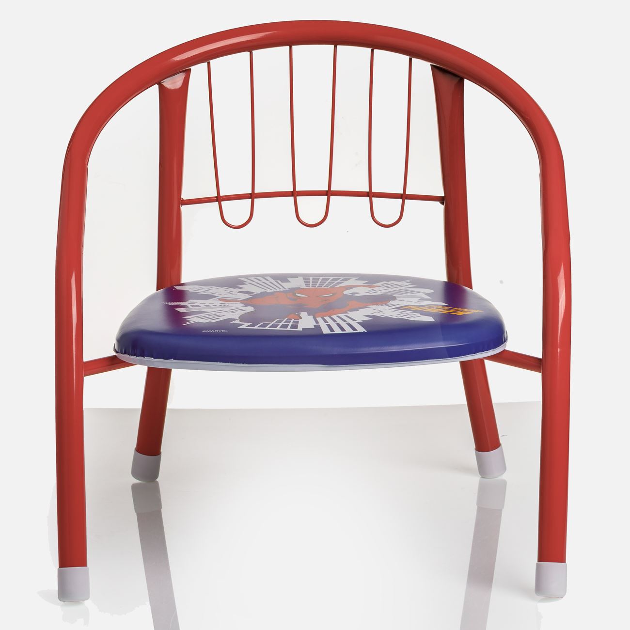 Scaun Metalic pentru Copii Spiderman 36x35x36cm - poza 3