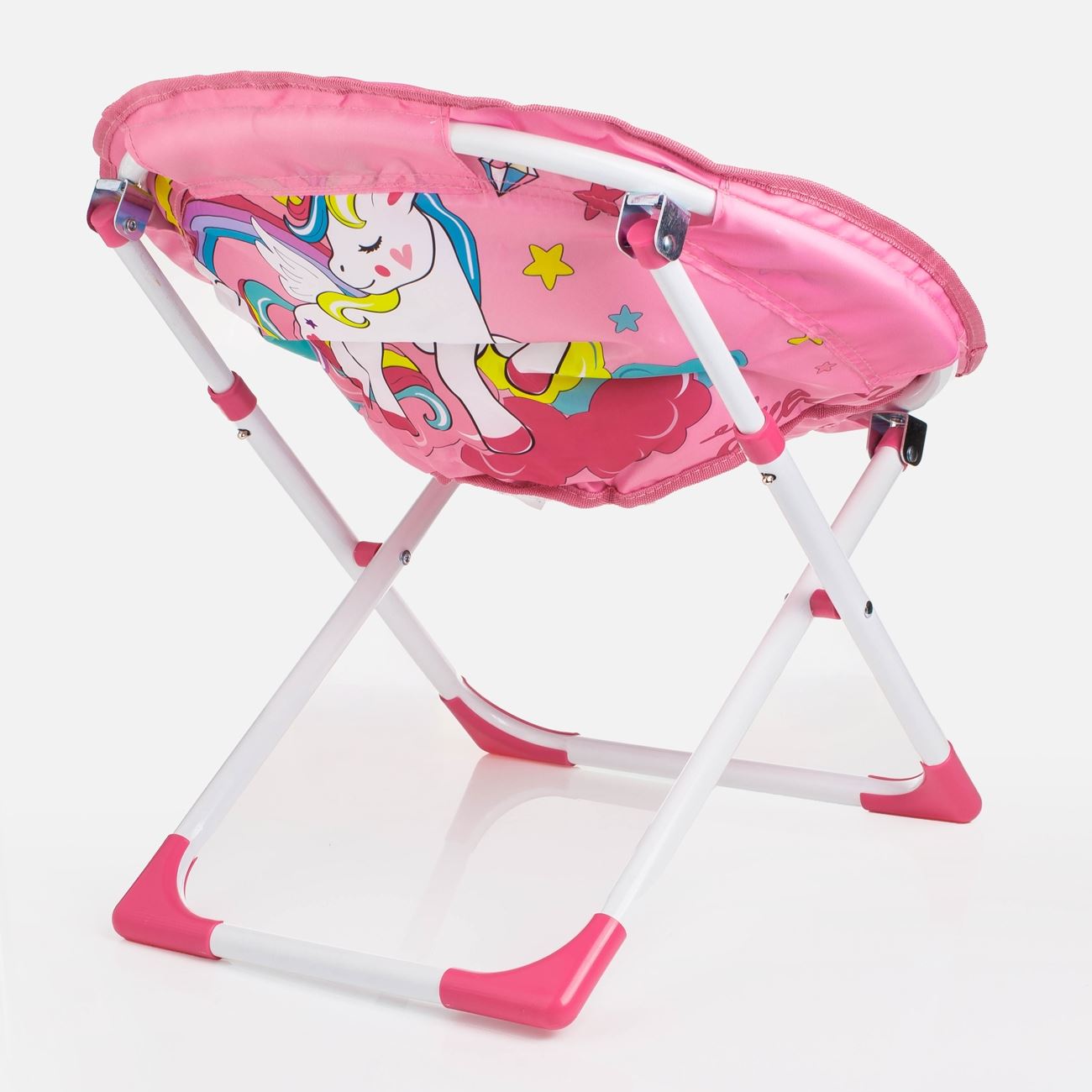 Scaun Fotoliu de Plaja Roz Unicorn 46x34,5x33,5cm - poza 4