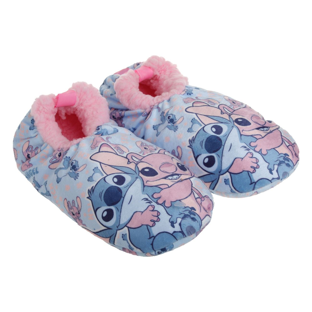 Botosei Bleu Roz cu Model Stitch pentru Copii