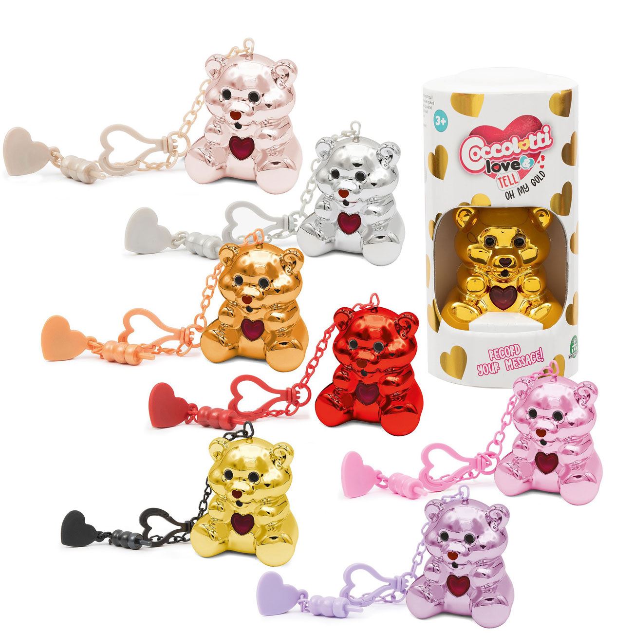 Ursuleti Coccolotti LOVE & TELL Oh my God - Giochi Preziosi