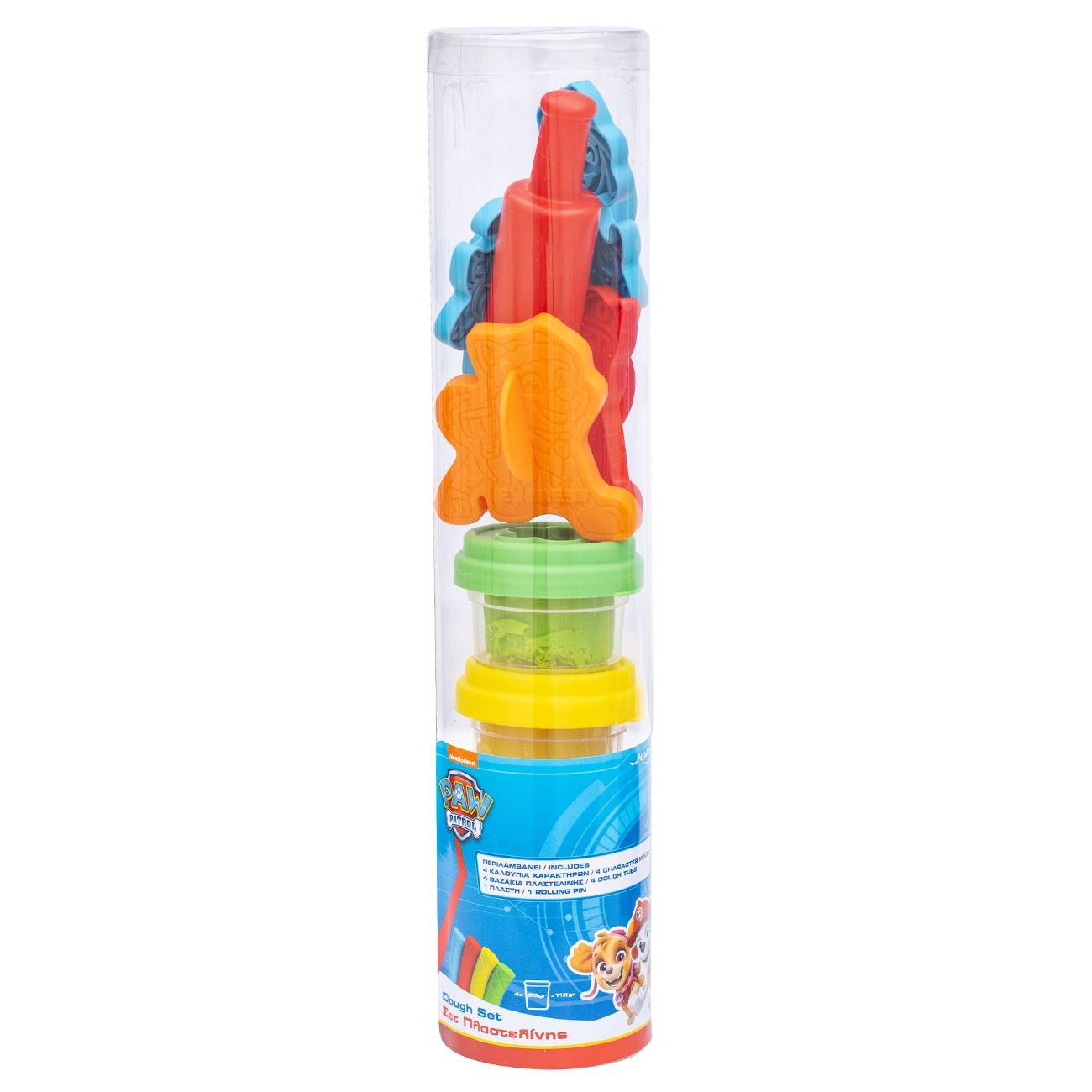 Set Plastilina DOH Paw Patrol cu Forme & Sucitor