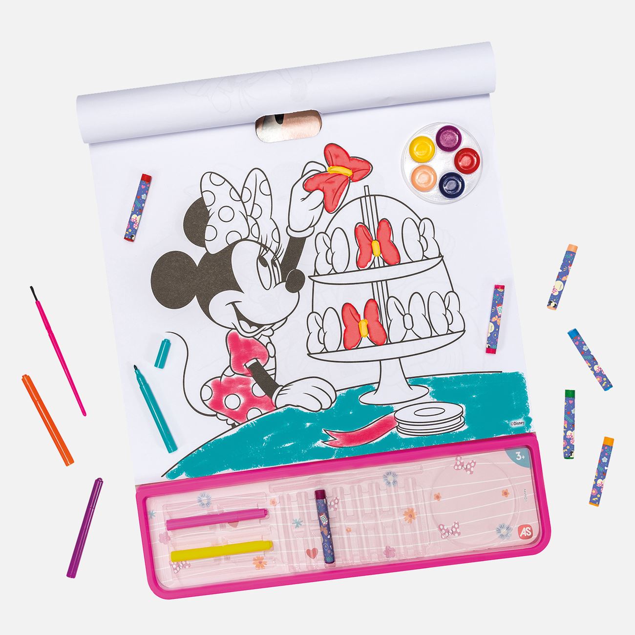 Giga Block Set de Colorat Minnie 5 in 1 - AS - poza 2