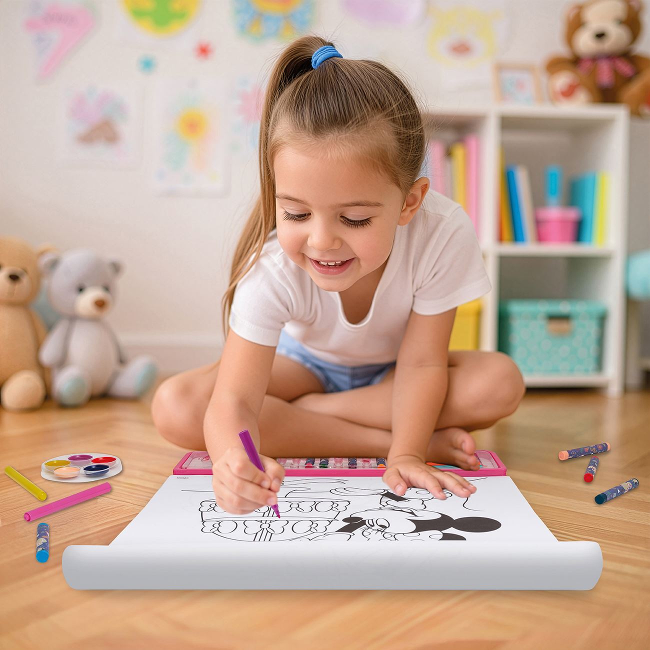 Giga Block Set de Colorat Minnie 5 in 1 - AS - poza 3