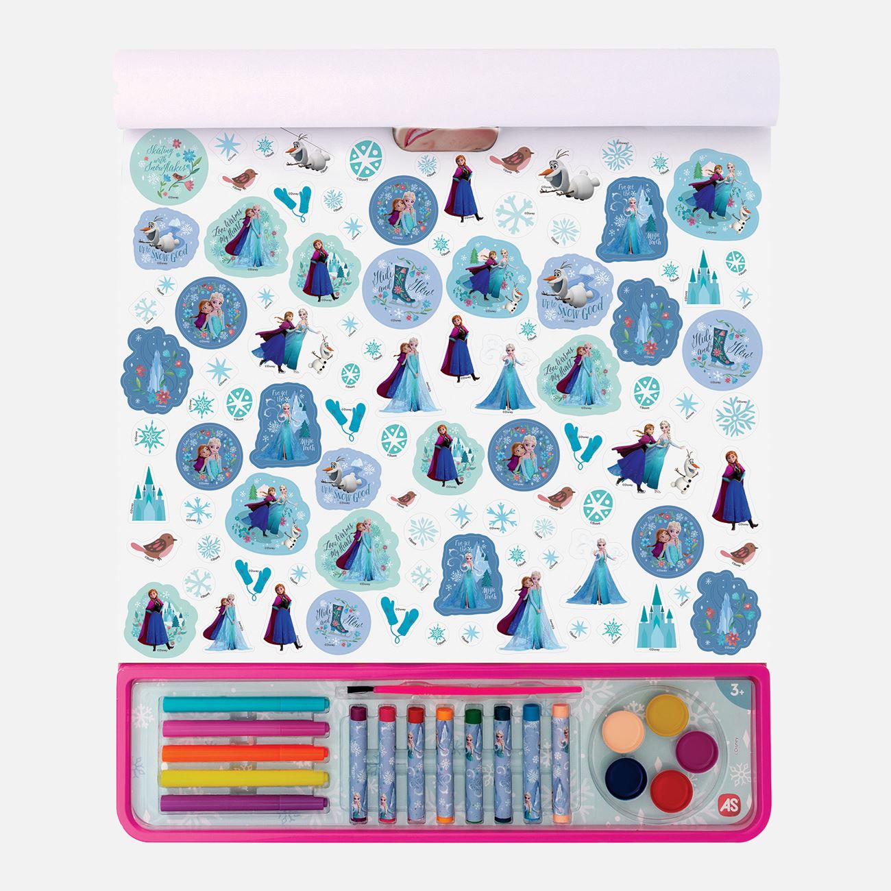 Giga Block Set de Colorat Frozen 5 in 1 - AS - poza 4