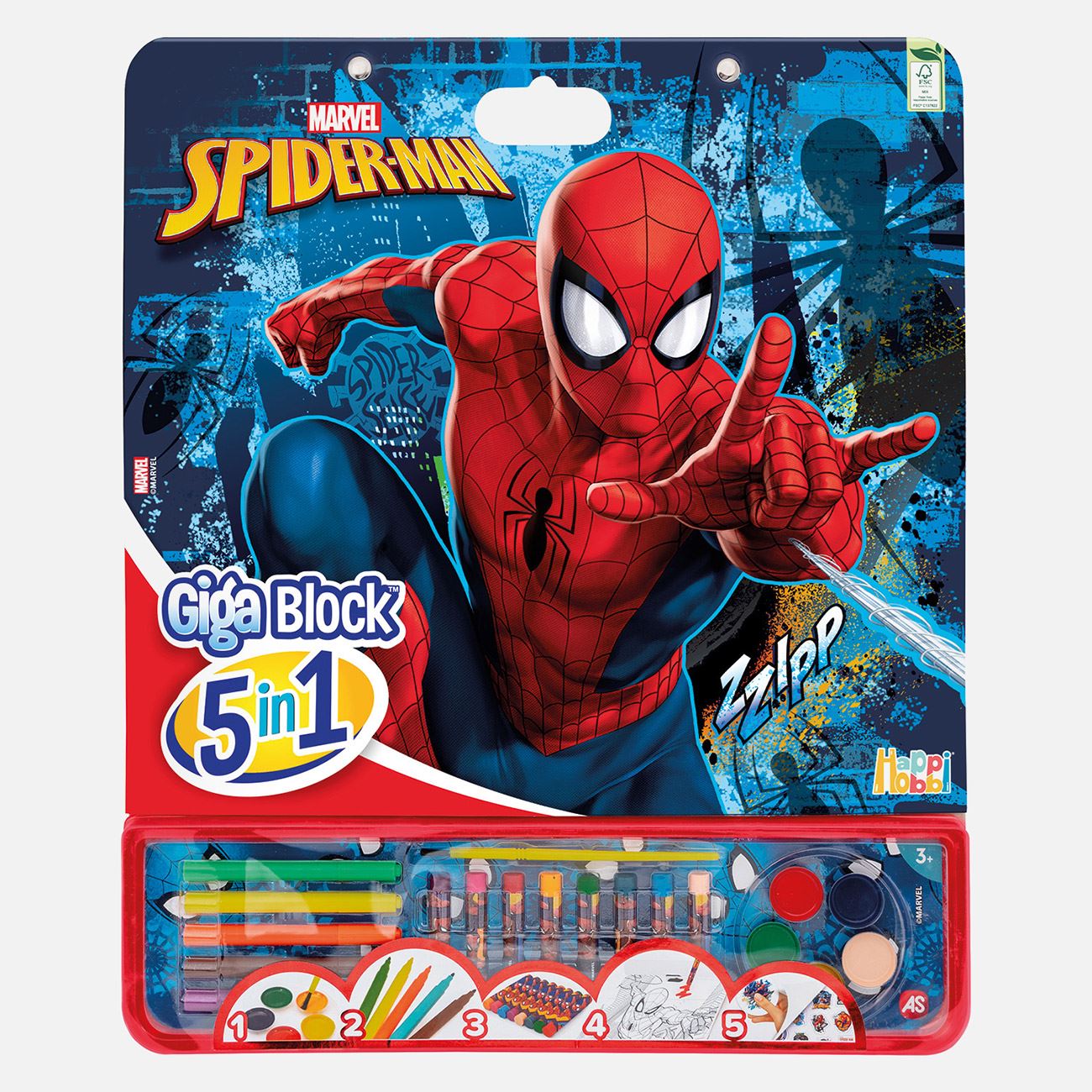 Set Gigant de Colorat Spiderman - AS