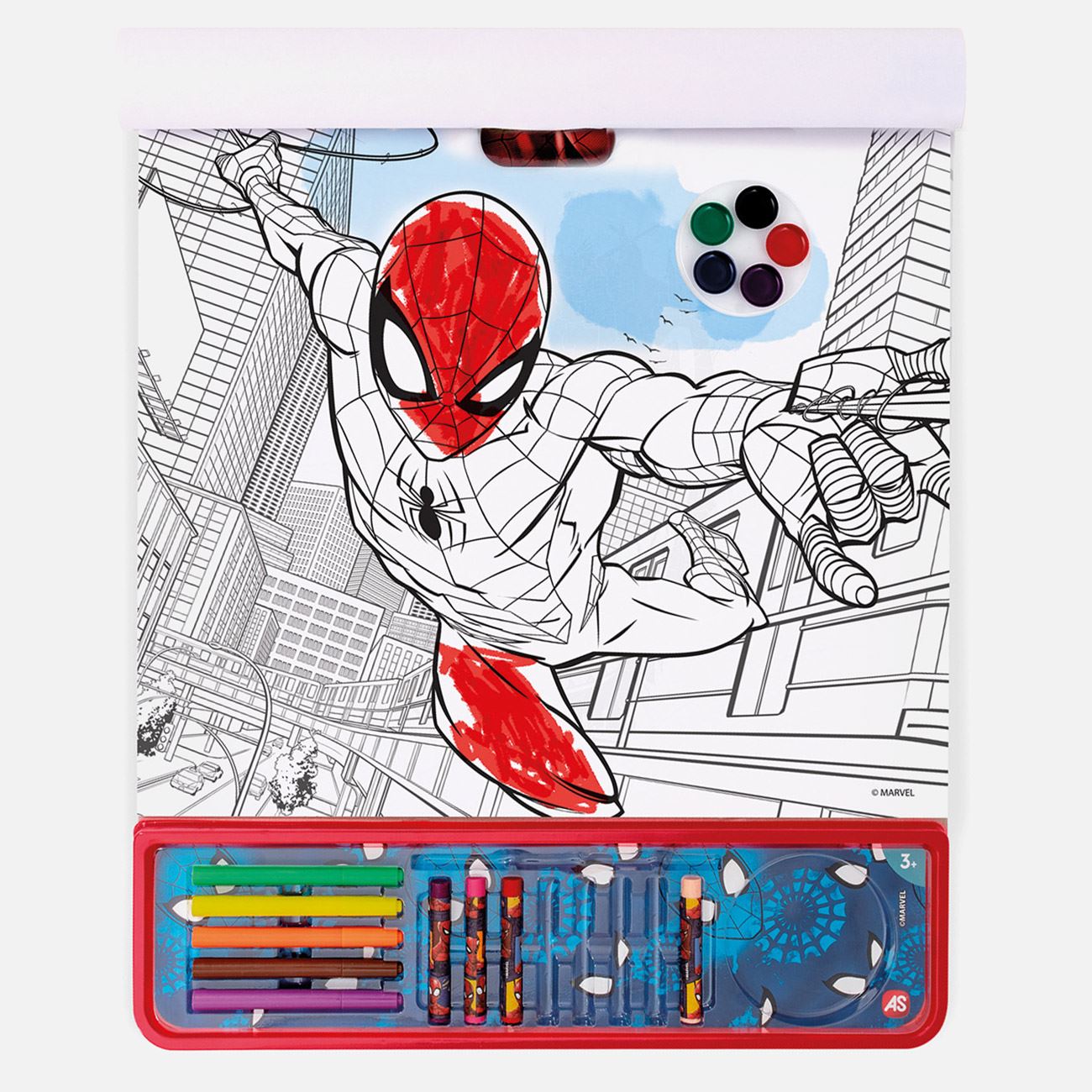 Set Gigant de Colorat Spiderman - AS - poza 3