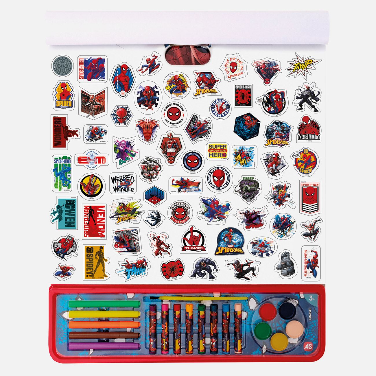 Set Gigant de Colorat Spiderman - AS - poza 5
