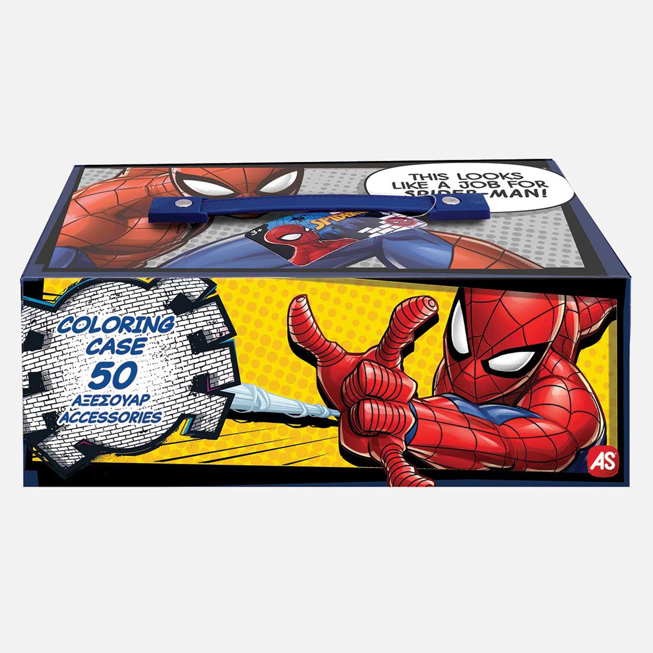 Set de Colorat in Valiza de Carton cu Model Marvel Spidenman - AS - poza 2