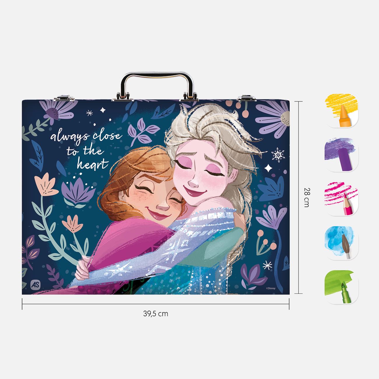 Trusa de Colorat Frozen cu 100 de Accesorii - AS - poza 4