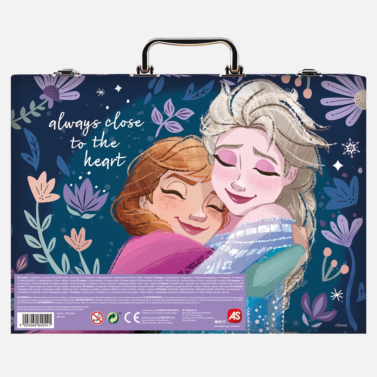 Trusa de Colorat Frozen cu 100 de Accesorii - AS - poza 5