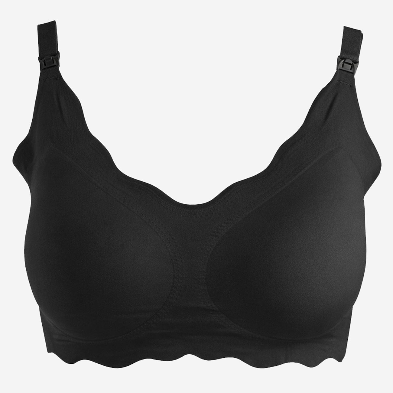 Sutien Seamless Negru de Maternitate & Alaptare