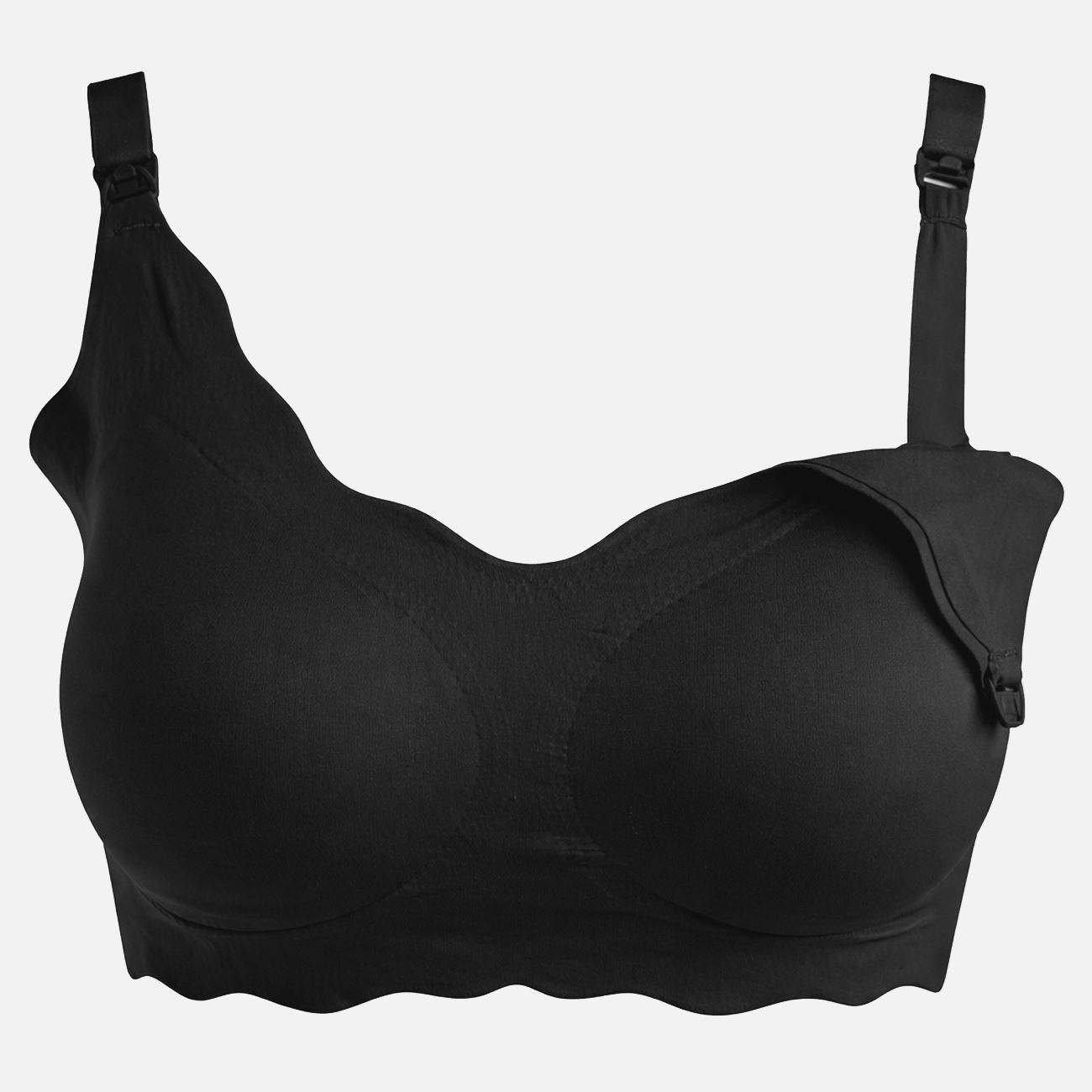 Sutien Seamless Negru de Maternitate & Alaptare - poza 2
