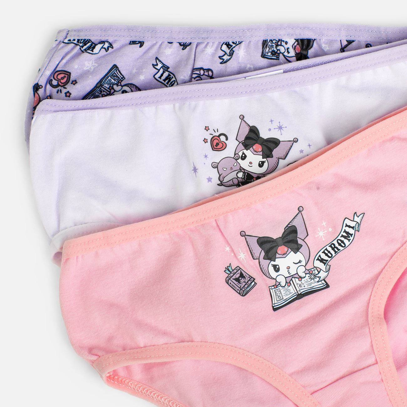 Set Chiloti Colorati cu Model Kuromi pentru Copii