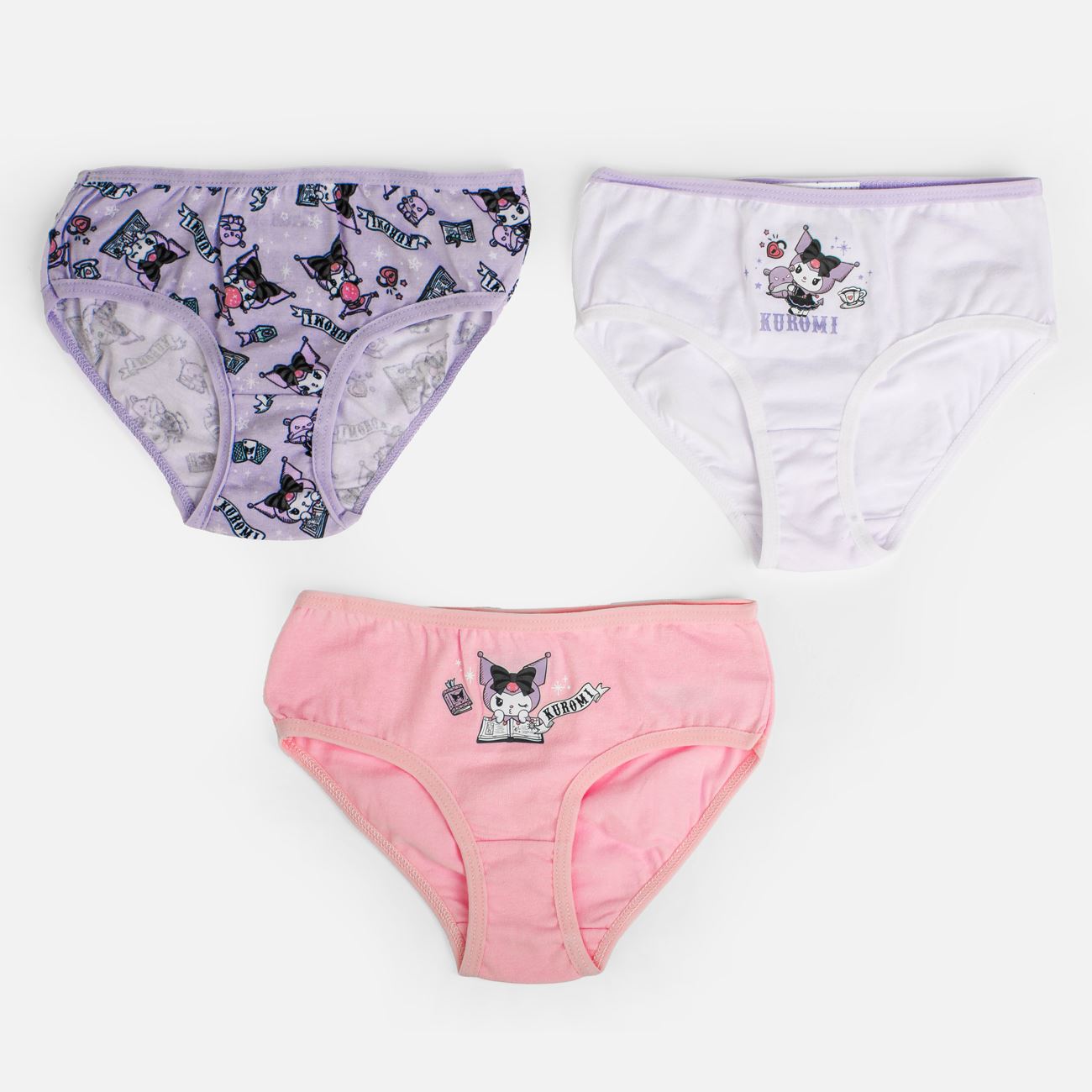 Set Chiloti Colorati cu Model Kuromi pentru Copii - poza 2