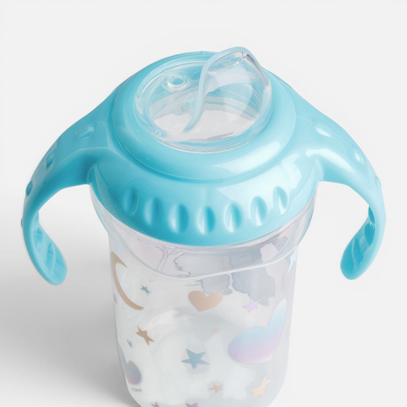 Cana cu Cioc & Manere din Plastic Stitch 360ml 10 Luni+ - poza 3