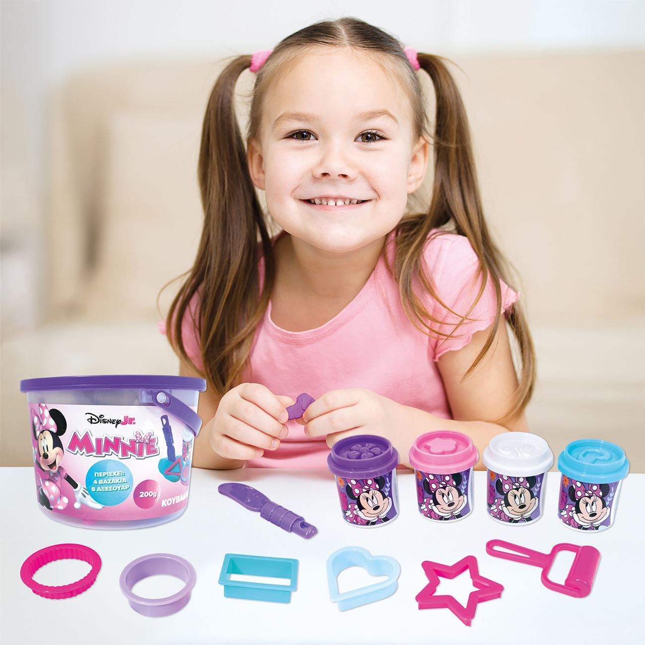 Plastilina Doh Galetusa Disney Minnie cu Accesorii - AS - poza 3