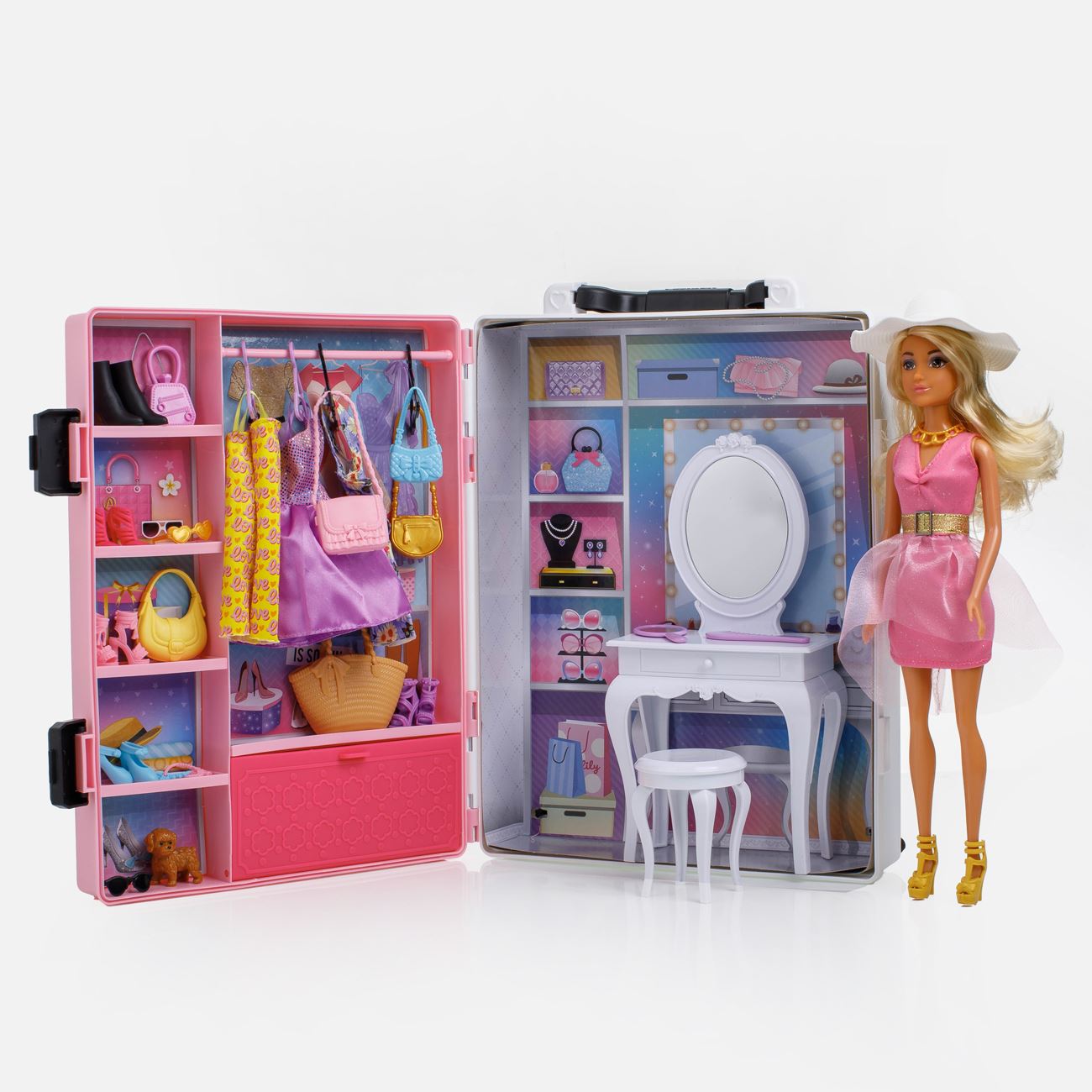 Papusa cu Dulap & Accesorii