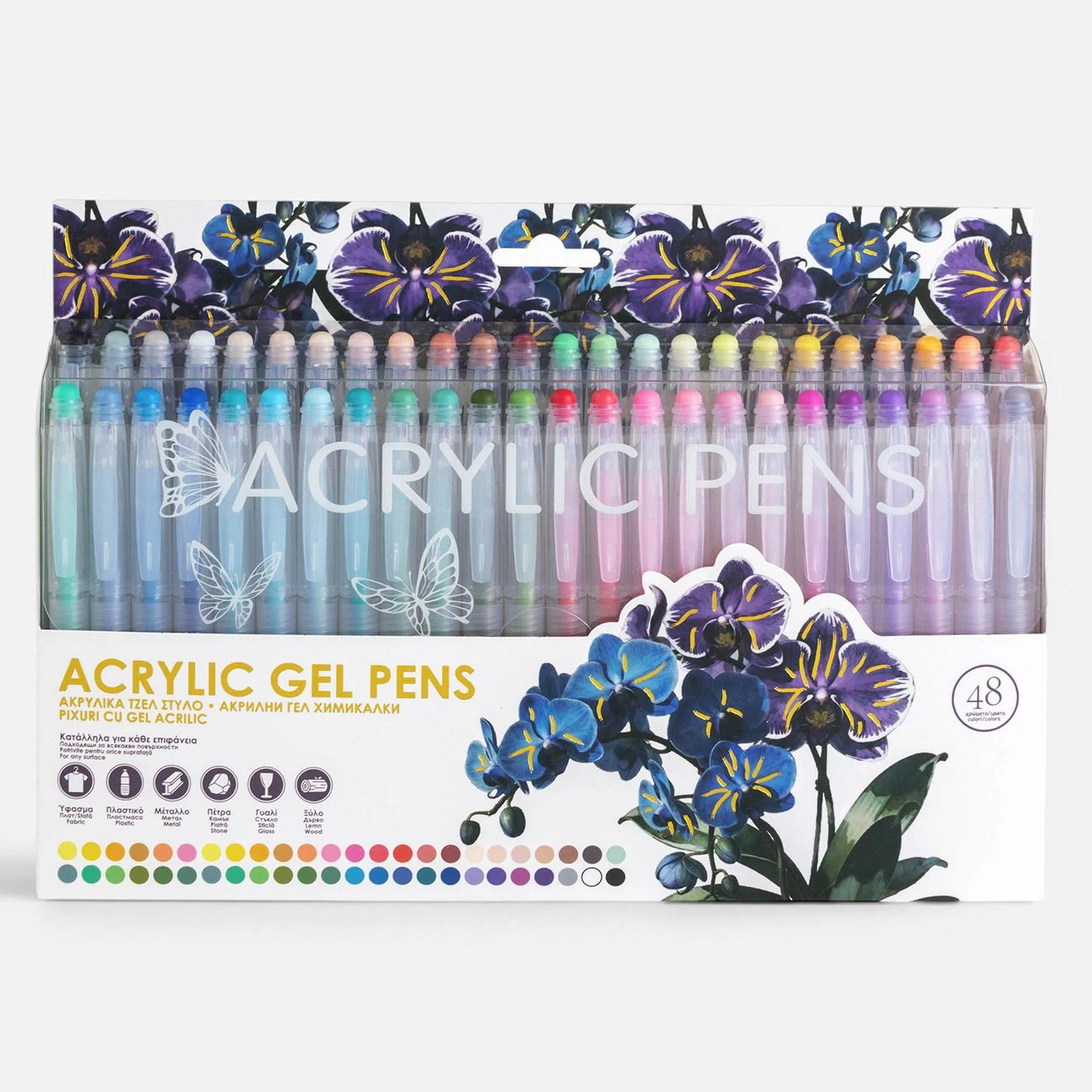 Set Pixuri cu Gel Acrilic - 48buc