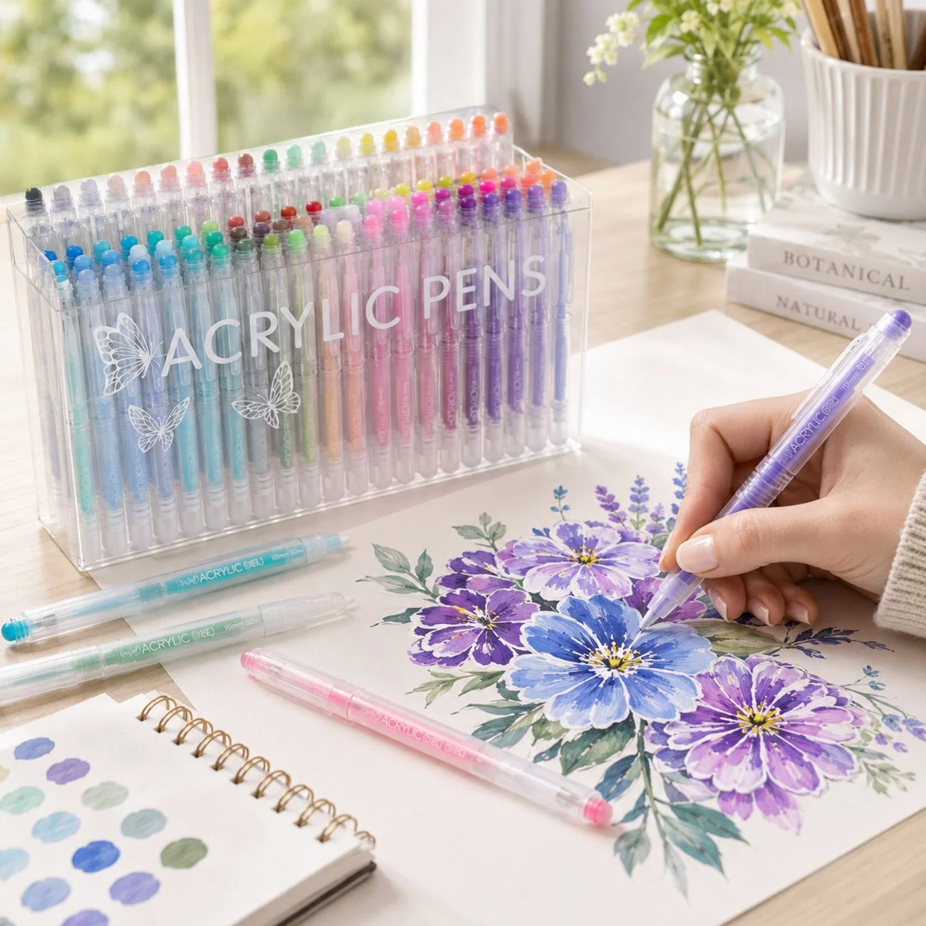 Set Pixuri cu Gel Acrilic - 48buc - poza 2
