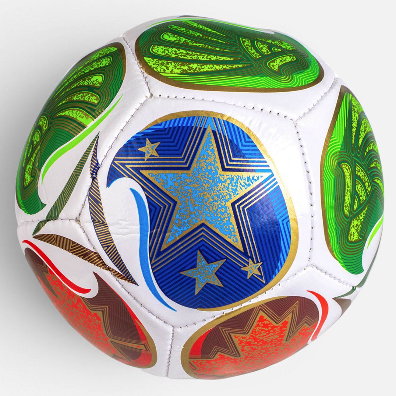 Minge de Fotbal Multicolora Nr. 2 - poza 2
